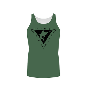 Men's Blue Coast Active Fishing Tank Top FIND YOUR COAST CO