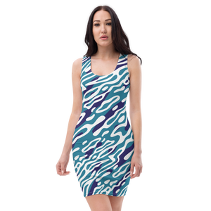 Ripple Fitted Casual Dress FIND YOUR COAST CO