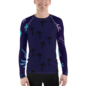 Men's Find Your Coast Aloha Adventure Performance Rash Guard UPF 40+ FIND YOUR COAST CO