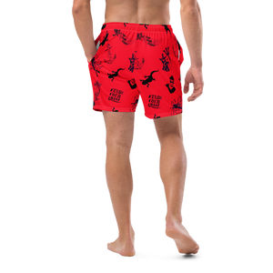 Men's FYC Parade Recycled Mid-Length UPF 50+ Swim Shorts FIND YOUR COAST CO