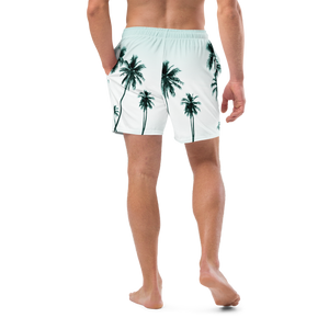 Men's Palm Paradise Recycled Mid-Length UPF 50+ Swim Shorts FIND YOUR COAST CO