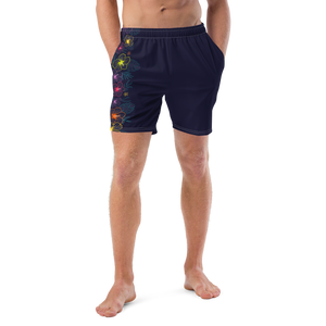 Men's Aloha Jollies Recycled Mid-Length UPF 50+ Swim Shorts FIND YOUR COAST CO