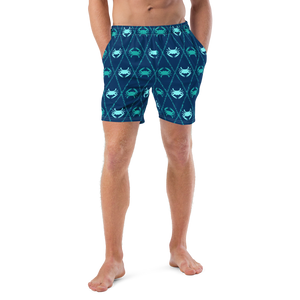 Men's Crabbies Recycled Mid-Length UPF 50+ Swim Shorts FIND YOUR COAST  CO