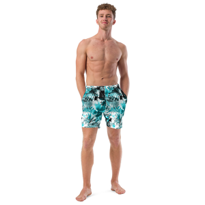 Men's My Sundays Recycled Mid-Length UPF 50+ Swim Shorts FIND YOUR COAST CO