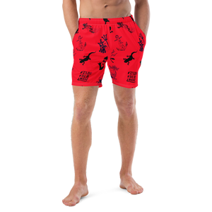 Men's FYC Parade Recycled Mid-Length UPF 50+ Swim Shorts FIND YOUR COAST CO