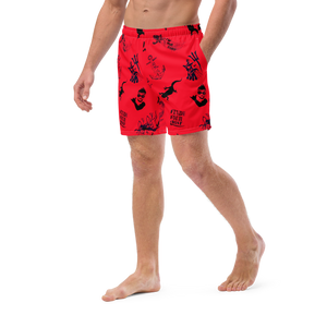 Men's FYC Parade Recycled Mid-Length UPF 50+ Swim Shorts FIND YOUR COAST CO