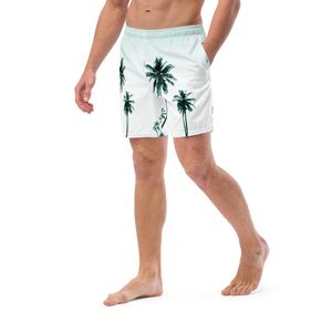 Men's Palm Paradise Recycled Mid-Length UPF 50+ Swim Shorts FIND YOUR COAST CO