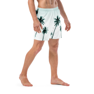 Men's Palm Paradise Recycled Mid-Length UPF 50+ Swim Shorts FIND YOUR COAST CO
