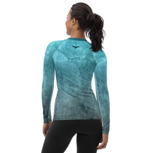 Women's Oceanic Sea Skinz Performance Rash Guard UPF 40+ FIND YOUR COAST CO