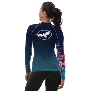 Women's Victory Sleeve Performance Rash Guard UPF 40+ FIND YOUR COAST CO