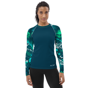 Women's Veronica Sleeve Sea Skinz Performance Rash Guard UPF 40+ FIND YOUR COAST CO