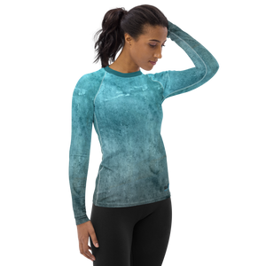 Women's Oceanic Sea Skinz Performance Rash Guard UPF 40+ FIND YOUR COAST CO