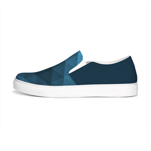 Men's Blue Venturer Casual Canvas Slip-On Shoe FIND YOUR COAST CO