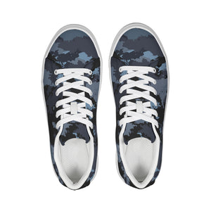 Men's Coast Camo Low Top Faux Leather Sneaker FIND YOUR COAST CO