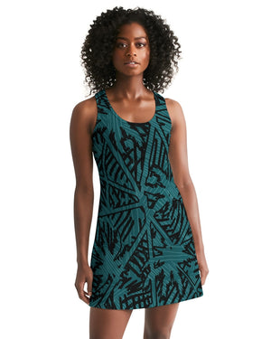 Women's Palm Caye II Casual Racerback Dress FIND YOUR COAST CO