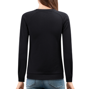 Women's Cotton Club Surf Chic Crewneck Fitted Sweatshirt FIND YOUR COAST CO