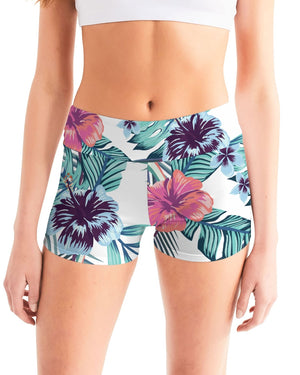Women's Active Comfort Tropics Mid-Rise Yoga Shorts FIND YOUR COAST CO