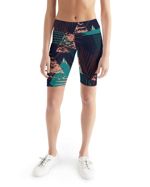 Women's Active Comfort Victory Mid-Rise Bike Shorts FIND YOUR COAST CO