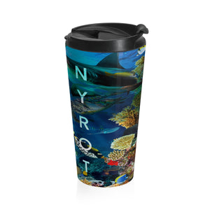 Ocean Life Stainless Steel Travel Mug FIND YOUR COAST CO