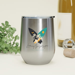 Loving the Horizon FYC 12oz Insulated Wine Tumbler FIND YOUR COAST CO