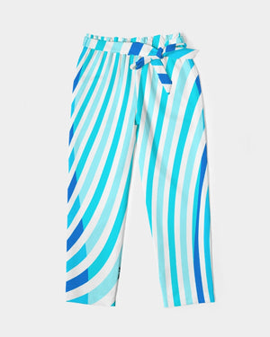 Women's Wave Places Belted Tapered Pants FIND YOUR COAST CO