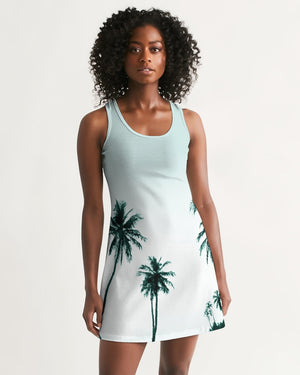 Women's Palm Sunday Casual and Fun Racerback Dress FIND YOUR COAST CO