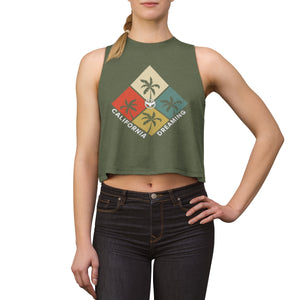 Women's California Dreaming Crop Top FIND YOUR COAST CO