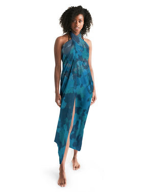 Women's Find Your Coast Lightweight & Elegant Ocean Camo Swim Cover Up FIND YOUR COAST CO
