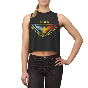 Women's FYC Logo Casual Crop Top FIND YOUR COAST CO