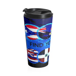 Destinations Stainless Steel Travel Mug FIND YOUR COAST CO