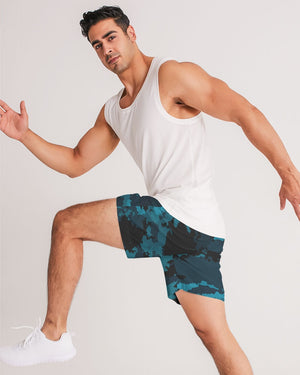 Men's Coast Camo Lightweight Windbreaker Jogger Shorts FIND YOUR COAST CO