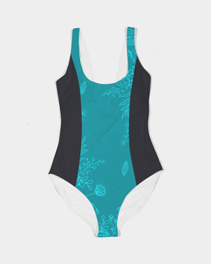 Women's FYC Aqua Season Padded UPF 50 One-Piece Swimsuit FIND YOUR COAST CO