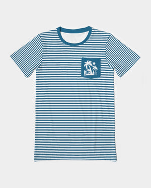 Coastal Striped Pocket Tee