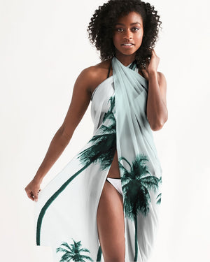 Women's Find Your Coast Lightweight & Elegant Palm Life Swim Cover Up FIND YOUR COAST CO