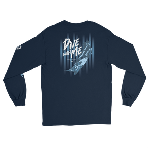 Men’s Dive With Me Long Sleeve Cotton Shirts FIND YOUR COAST CO