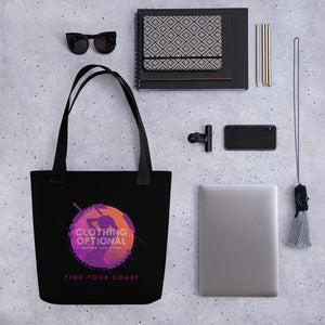 FYC Clothing Optional Durable 15" x 15" Tote Bag w/Bull Denim Handles FIND YOUR COAST CO