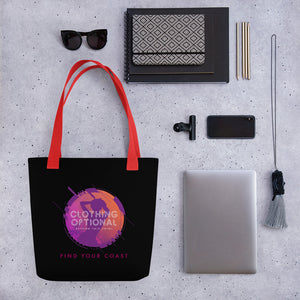 FYC Clothing Optional Durable 15" x 15" Tote Bag w/Bull Denim Handles FIND YOUR COAST CO