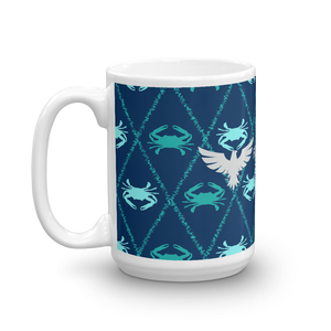 FYC Crabby Coffee Mugs (11 and 15 oz) FIND YOUR COAST CO