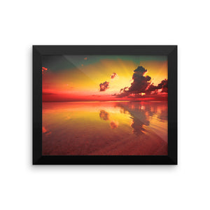 Purview - Framed photo paper poster FIND YOUR COAST  CO