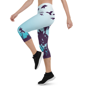 Women's All Day Comfort Morro Bay Capri Leggings FIND YOUR COAST CO