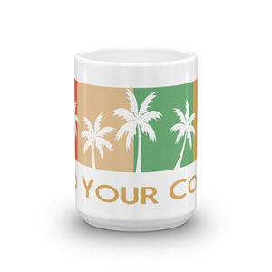 FYC Palms Coffee Mugs (11 oz and 15 oz) FIND YOUR COAST CO