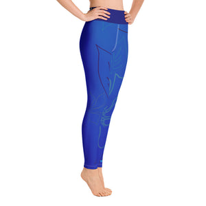 Women's All Day Comfort Yoga Aloha Full Length Leggings FIND YOUR COAST CO