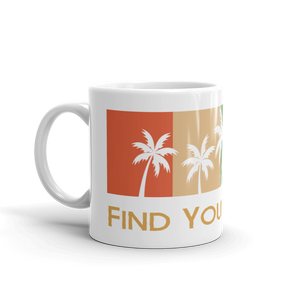 FYC Palms Coffee Mugs (11 oz and 15 oz) FIND YOUR COAST CO