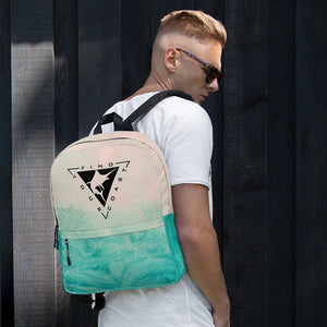 FindYourCoast Fishing Water Resistant Backpack FIND YOUR COAST CO