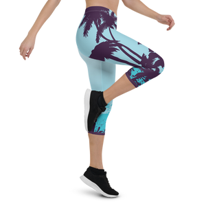 Women's All Day Comfort Morro Bay Capri Leggings FIND YOUR COAST CO