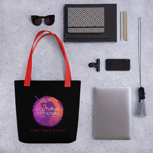 FYC Clothing Optional Durable 15" x 15" Tote Bag w/Bull Denim Handles FIND YOUR COAST CO