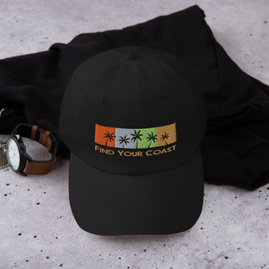 Find Your Coast Palm Season Unstructured Sport Hat (Black, Navy, Camo) FIND YOUR COAST CO