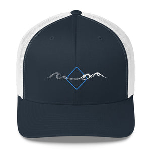 Find Your Coast Tilt Mesh Back Trucker Hat FIND YOUR COAST CO
