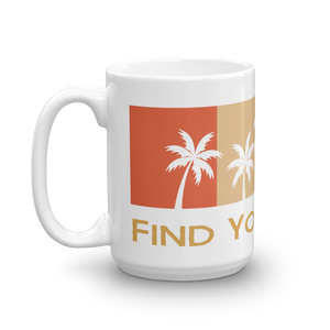 FYC Palms Coffee Mugs (11 oz and 15 oz) FIND YOUR COAST CO