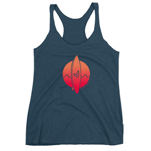 Women's First Love Triblend Racerback Tank FIND YOUR COAST CO